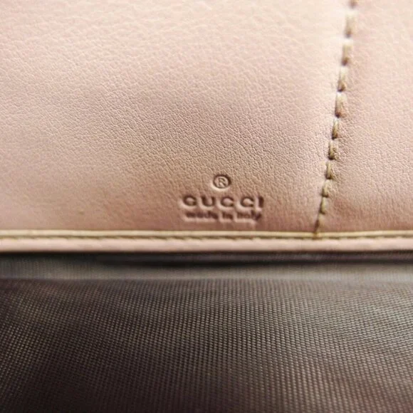 GUCCI Purse Pink gold Women 323397 Authentic secondhand - Picture 9 of 9